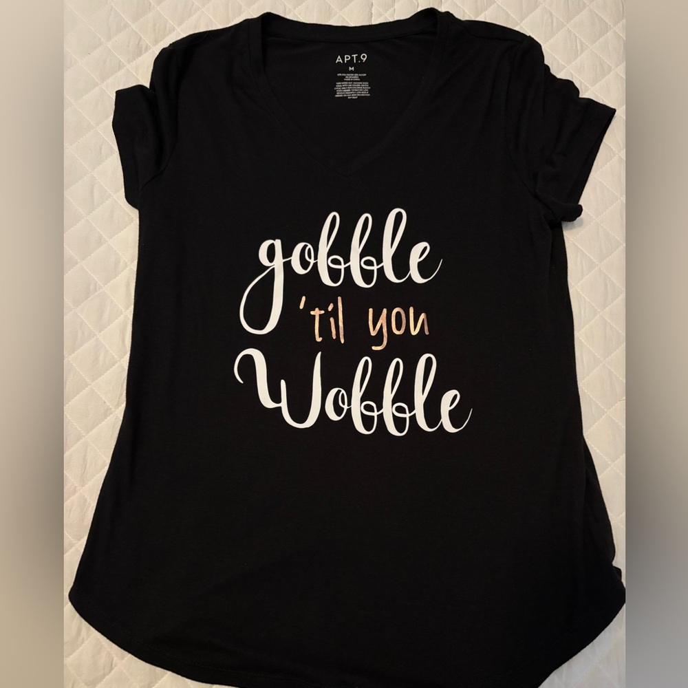 Black Graphic Women's Top